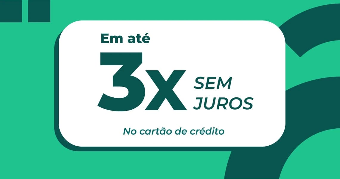 Fundo verde com formas geométricas decorativas